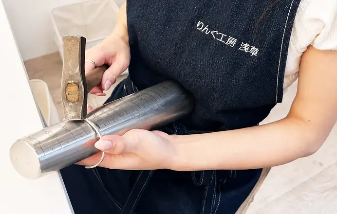 手作りバングル体験